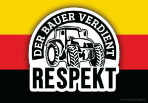 BoerenVlag | Deutschland - Der Bauer verdient respekt!
